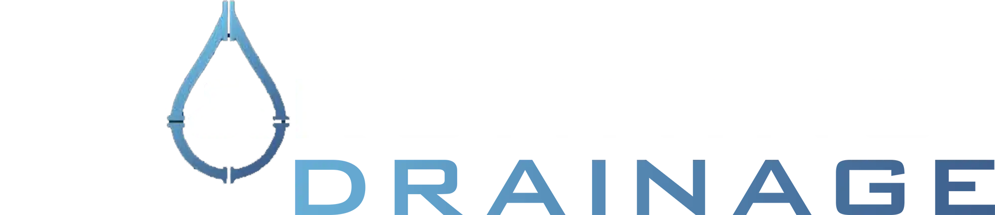 Up & Running Drainage Company Logo